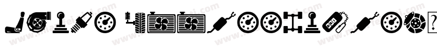 Parts Accessories字体转换